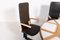 Vintage Danish Table with Fixed Armchairs from Peter Karpf, 1980s, Set of 7 7