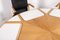 Vintage Danish Table with Fixed Armchairs from Peter Karpf, 1980s, Set of 7 6