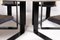Vintage Danish Table with Fixed Armchairs from Peter Karpf, 1980s, Set of 7 9