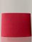 Grande Lampe de Bureau Regina Delft Bleue avec Abat-Jour en Velours Rouge 8