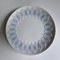 Blue Lotus Coffee Cup, Saucer and Breakfast Plate by Bjørn Wiinblad for Rosenthal Germany, 1980s, Set of 3 6