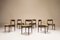 Rosewood and Mohair Dining Chairs by Interlübke, Germany, 1960s, Set of 6 3