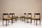 Rosewood and Mohair Dining Chairs by Interlübke, Germany, 1960s, Set of 6 2