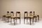 Rosewood and Mohair Dining Chairs by Interlübke, Germany, 1960s, Set of 6 1