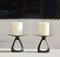 Bronze Candleholders by Carl Auböck, 1960s, Set of 2 1