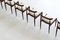 Chaises de Salle à Manger Vintage en Noyer par Alfred Hendrickx, 1960s, Set de 8 6