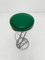 Mid-Century Bar Stool in Lush Green 6
