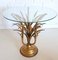 Mid-Century Side Table with Glass Top by Hans Kögel, 1970s 3