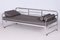 Bauhaus Sofa aus Chrom & Polsterung Mücke-Melder zugeschrieben, Tschechisch, 1930er 13