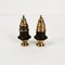 Vintage Danish Spice Set in Brass and Rosewood, 1950s, Set of 3 12