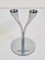 Crystal Champagne Flutes in Holder by Philippe Di Meo for Moët & Chandon, 1980s, Set of 2 10