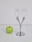 Crystal Champagne Flutes in Holder by Philippe Di Meo for Moët & Chandon, 1980s, Set of 2 11