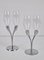 Crystal Champagne Flutes in Holder by Philippe Di Meo for Moët & Chandon, 1980s, Set of 2 1