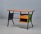 Scrivania Mid-Century in teak, Italia, anni '50, Immagine 1