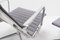 Set of Ea124 / Ea125 Alu Lounge Chair with Footstool by Charles and Ray Eames for Vitra, Image 11