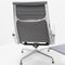 Set of Ea124 / Ea125 Alu Lounge Chair with Footstool by Charles and Ray Eames for Vitra, Image 6