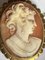 Vintage 9ct Gold Shell Carved Cameo Brooch 11