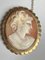 Vintage 9ct Gold Shell Carved Cameo Brooch 2