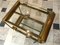 Art Deco French Brass and Glass Bar Cart 4