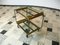 Art Deco French Brass and Glass Bar Cart 3