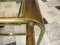 Art Deco French Brass and Glass Bar Cart 10