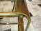 Art Deco French Brass and Glass Bar Cart, Image 10