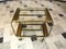 Art Deco French Brass and Glass Bar Cart, Image 9