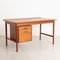 Scrivania Mid-Century in teak di Seffle Möbelfabrik, Svezia, anni '60, Immagine 1