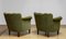 Lounge Chairs in Green Velvet by Carl-Johan Boman, 1940, Set of 2 10