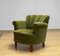 Lounge Chairs in Green Velvet by Carl-Johan Boman, 1940, Set of 2 7
