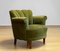 Lounge Chairs in Green Velvet by Carl-Johan Boman, 1940, Set of 2 6