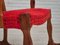 Vintage Danish Rocking Chair in Oak, 1960s 4