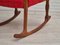 Vintage Danish Rocking Chair in Oak, 1960s 17