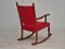 Vintage Danish Rocking Chair in Oak, 1960s 11