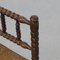 Sedia ad angolo Bobbin in quercia e giunco, Olanda, inizio XX secolo, Immagine 6