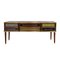 Italain Sideboard aus Holz & Glas, 1950er 1