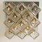 Vintage Chrome and Ice Glass Flush Mount by J. T. Kalmar for Kalmar, 1970s 11