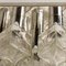 Vintage Chrome and Ice Glass Flush Mount by J. T. Kalmar for Kalmar, 1970s 10