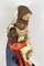 Antique Polychrome Virgin and Child Wall Sculpture, 1760, Image 6