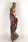 Antique Polychrome Virgin and Child Wall Sculpture, 1760, Image 5