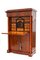 Antique Biedermeier Nutwood Secretary, 1825 15