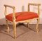 Small Polychrome Wooden Benchn 19th Century 9