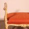 Small Polychrome Wooden Benchn 19th Century 2