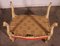 Small Polychrome Wooden Benchn 19th Century 6