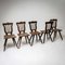 French Farmhouse Chairs, 1830s, Set of 5 8
