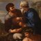 Artista italiano, La alianza de Jacob y Labán, 1650, óleo sobre lienzo, enmarcado, Imagen 9
