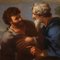 Artista italiano, La alianza de Jacob y Labán, 1650, óleo sobre lienzo, enmarcado, Imagen 11