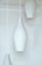 Large Mid-Century Scandinavian Glass & Teak Cascade Lights, 1960s, Set of 10 15