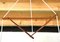 Large Mid-Century Scandinavian Glass & Teak Cascade Lights, 1960s, Set of 10 6