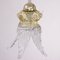 Vintage Flower Pendant in Clear and Gold Murano Glass, 1980s, Image 5